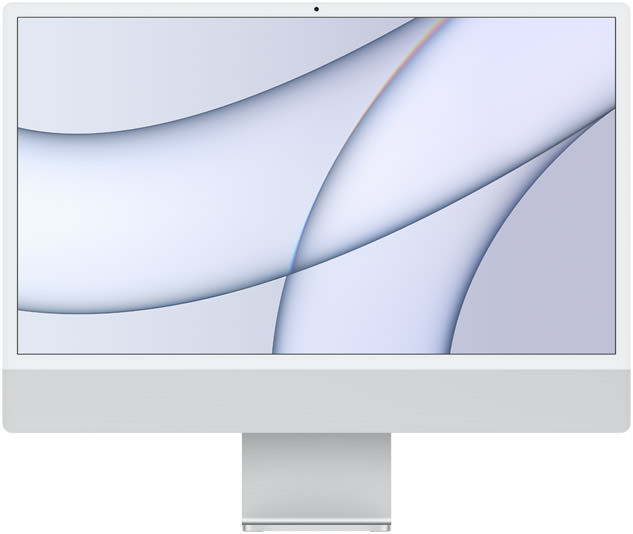 iMac 24 Silver 2021 3.2GHz M1 8-Core CPU 8-Core GPU 8GB 512GB Good
